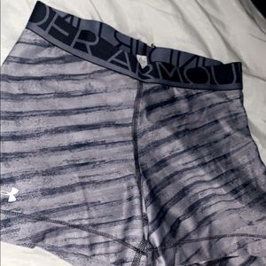 Under Armor spandex, training shorts